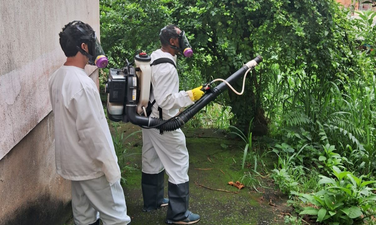 Combate ao Aedes aegypti: Prefeitura de Viçosa aplica inseticida em bairros com casos confirmados de dengue