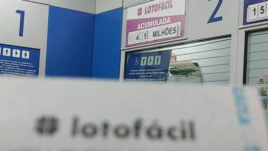 Prêmio da Lotofácil está acumulado em R$ 4,5 milhões