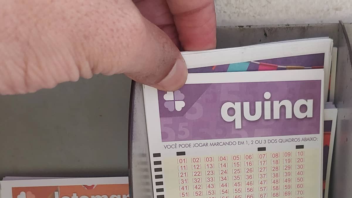 Quina: sortudo fatura sozinho prêmio acumulado de R$ 24 milhões do concurso 6660