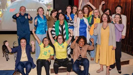 Presidente assistiu ao jogo ao lado de integrantes do governo federal