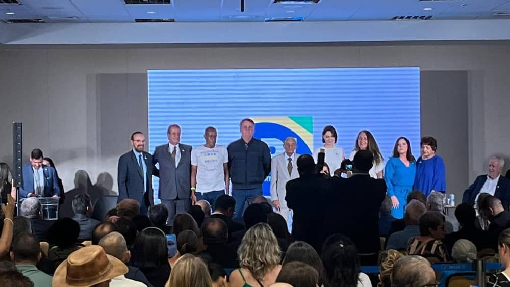 Em evento do PL, Bolsonaro pede votos contra indicação de Dino ao STF 