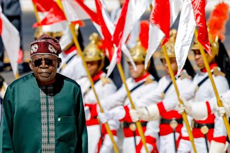 Bola Tinubu, presidente da Nigéria.