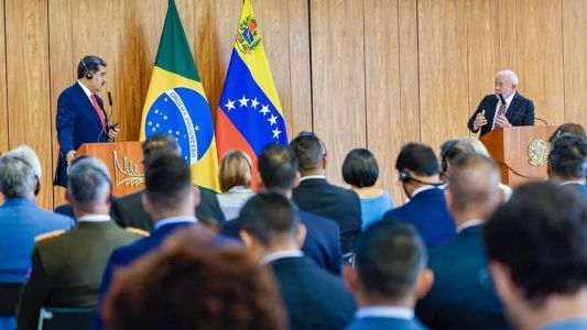Presidente da Venezuela, Nicolás Maduro, se reuniu com Lula no Palácio do Planalto, em maio deste ano