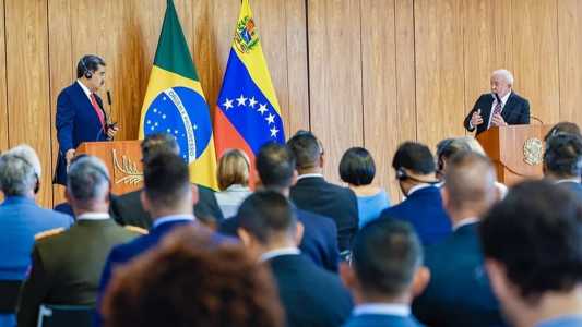 Presidente da Venezuela, Nicolás Maduro, se reuniu com Lula no Palácio do Planalto, em maio deste ano