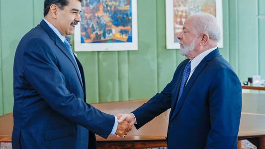 Presidente da Venezuela Nicolas Maduro e Presidente do Brasil, Luiz Inácio Lula da Silva
