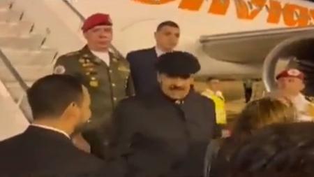 Presidente da Venezuela, Nicolás Maduro, já desembarcou em Brasília, onde participa de evento promovido pelo presidente Luiz Inácio Lula da Silva