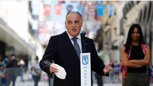 Presidente de La Liga, Javier Tebas, tem criticado Vini Jr, vítima de racismo na Espanha