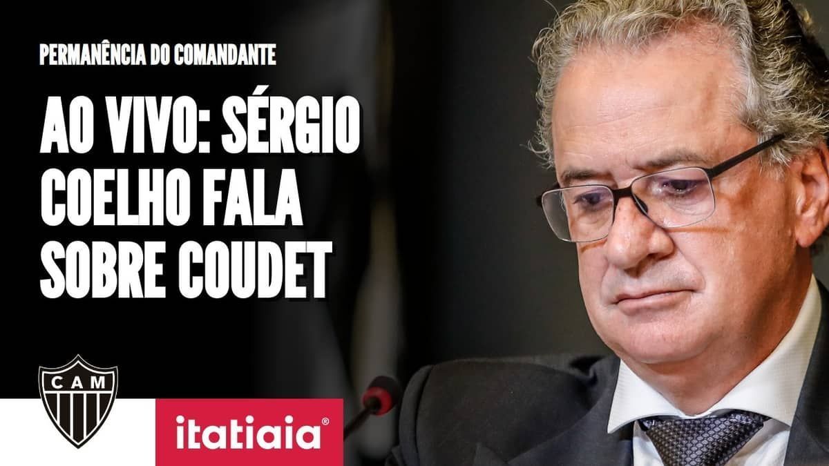 Atlético: assista ao vivo à entrevista de Sérgio Coelho sobre Coudet