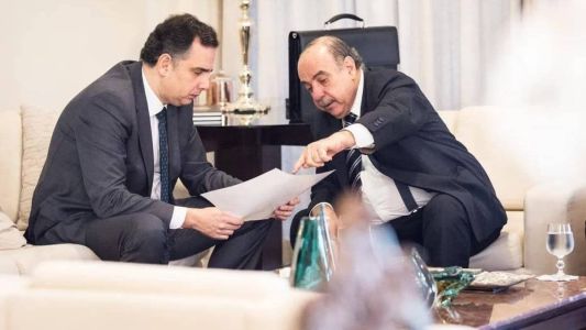 Presidente do Congresso Nacional, senador Rodrigo Pacheco (PSD-MG) e prefeito de Belo Horizonte, Fuad Noman (PSD-MG)