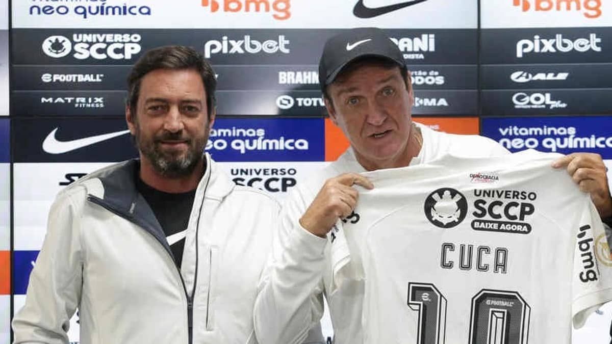 Presidente do Corinthians não se arrepende de contratar Cuca