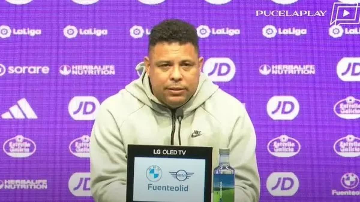 Em silêncio no Cruzeiro, Ronaldo comentou sobre crise do Valladolid após demissão de Pepa