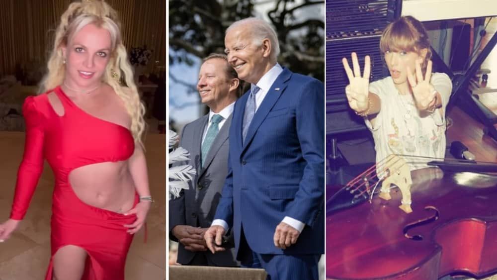 Vídeo: presidente dos EUA fala de calor e confunde Taylor Swift com Britney Spears