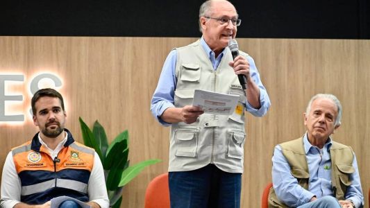 Presidente em exercício Geraldo Alckmin (PSB) destacou que governo priorizará prevenção a desastres naturais