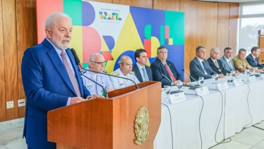 Presidente Luiz Inácio Lula da Silva (PT) assinou decreto de Garantia da Lei e da Ordem (GLO) na última quarta-feira (1º)