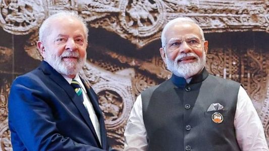 Presidente Luiz Inácio Lula da Silva e Primeiro-ministro Navendra Modi