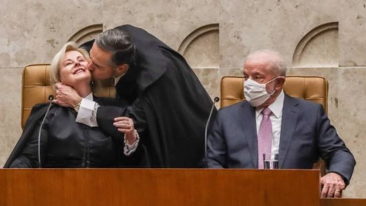 Presidente Lula acompanhou despedida de Rosa do Supremo e posse de Barroso
