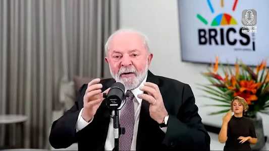 Presidente Lula comentou planos para o encontro do Brics