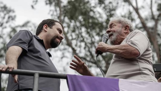 Presidente Lula (PT) é o principal apoiador do deputado Guilherme Boulos (Psol) para a disputa da prefeitura de São Paulo