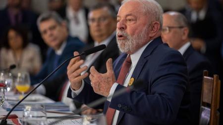Presidente Lula voltou a criticar alta da taxa Selic