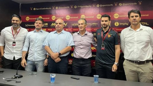 Presidente Yuri Romão apresentou a nova direção de futebol do Sport