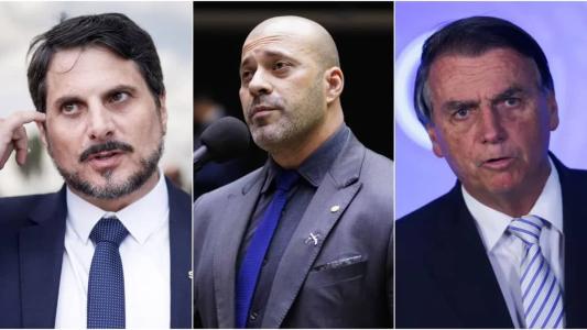 Preso, Daniel Silveira escreve carta contra Do Val e nega ter tratado com Bolsonaro sobre trama golpista.
