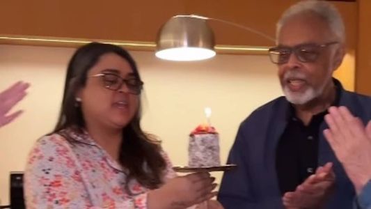 Preta comemora aniversário de 81 anos de Gilberto Gil