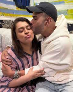 Hugo Gloss visitou Preta Gil em Nova York