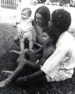 Preta e Pedro são filhos de Sandra e Gil