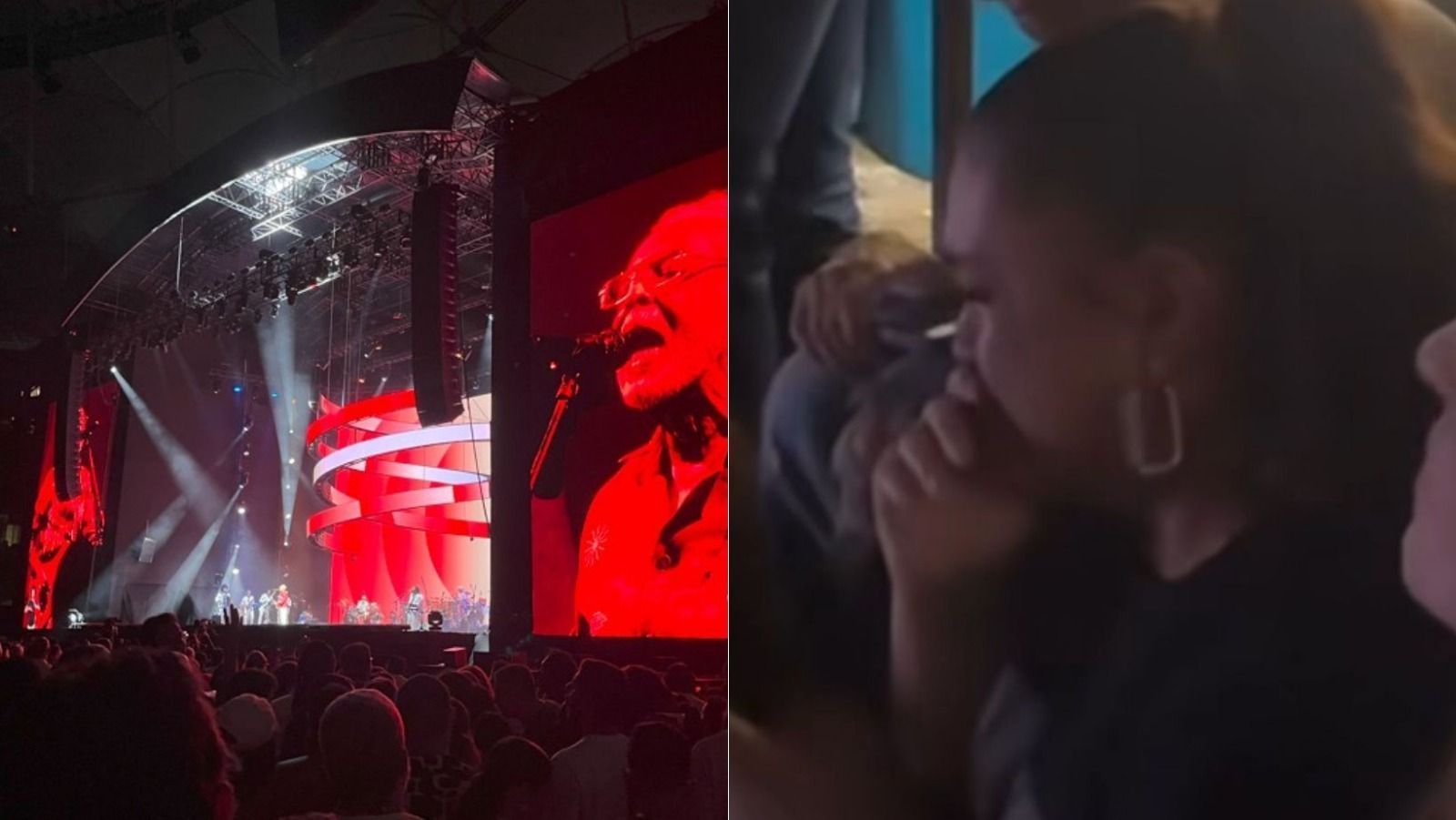 Vídeo: Gilberto Gil presta homenagem à filha Preta Gil, que se emociona