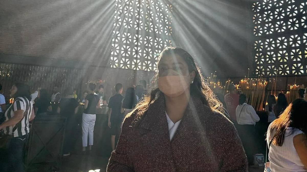 Preta Gil visita Santuário de Nossa Senhora Aparecida: 'vim agradecer por todos os livramentos'