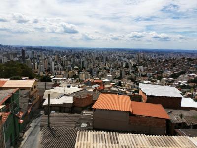 Belo Horizonte vista do Aglomerado da Serra, na região Centro-Sul da capital