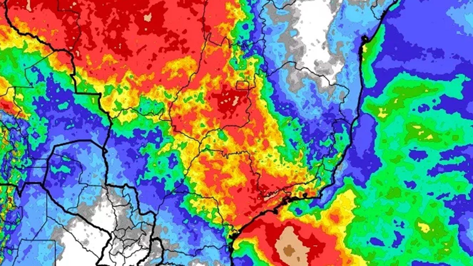 Previsão do tempo: fevereiro deve começar com bastante chuva em SP e parte de MG