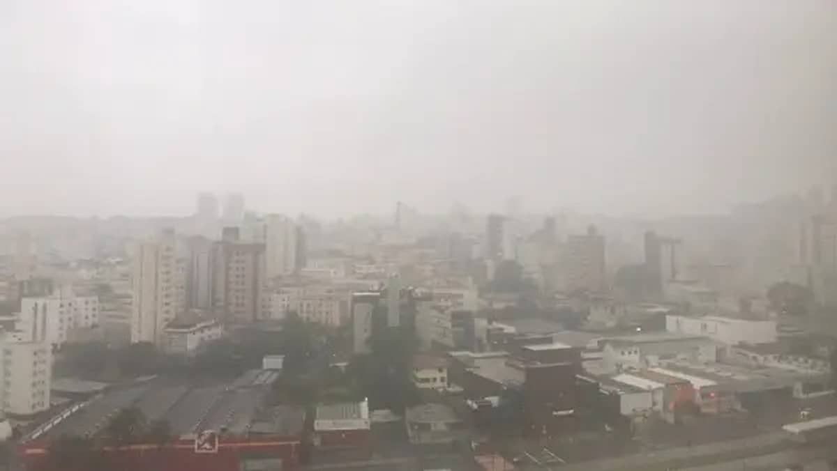 Quando vai parar de chover em BH? Veja a previsão do tempo desta semana na capital