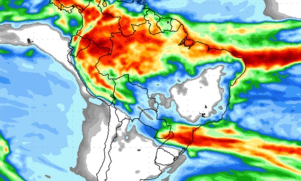 Onda de calor e massa de ar frio são previstas para o fim de abril na região sul do Brasil