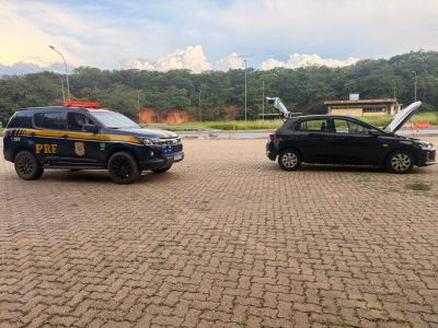 Veículo com registro de roubo/furto no estado de São Paulo