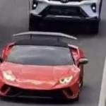 PRF intercepta Lamborghini de R$ 4 milhões após motorista sem CNH furar pedágio de R$ 3,50