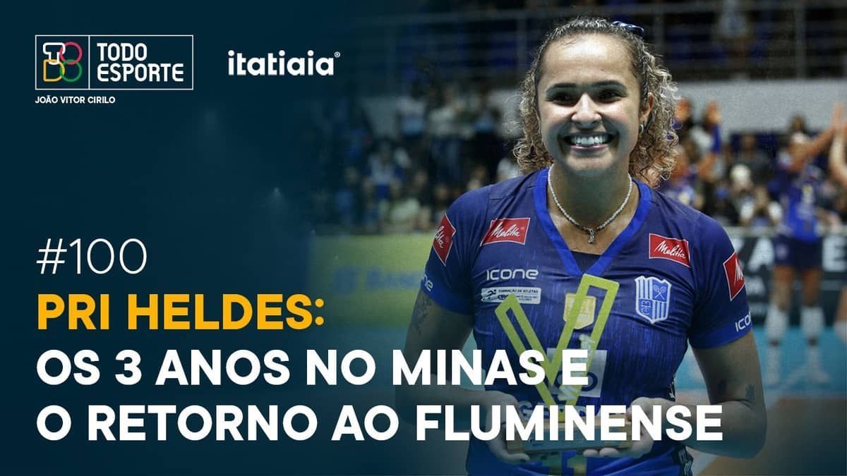Todo Esporte #100 entrevista Pri Heldes, ex-Minas e hoje no Fluminense