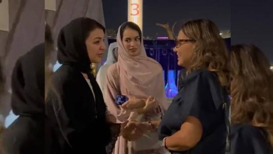 Primeira-dama se reuniu com organização da COP-28, em Dubai