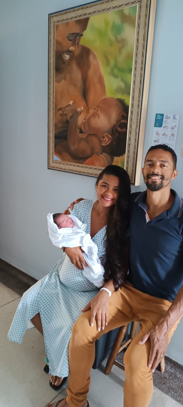 Primeiro bebê de BH em 2024 é menino com nome bíblico