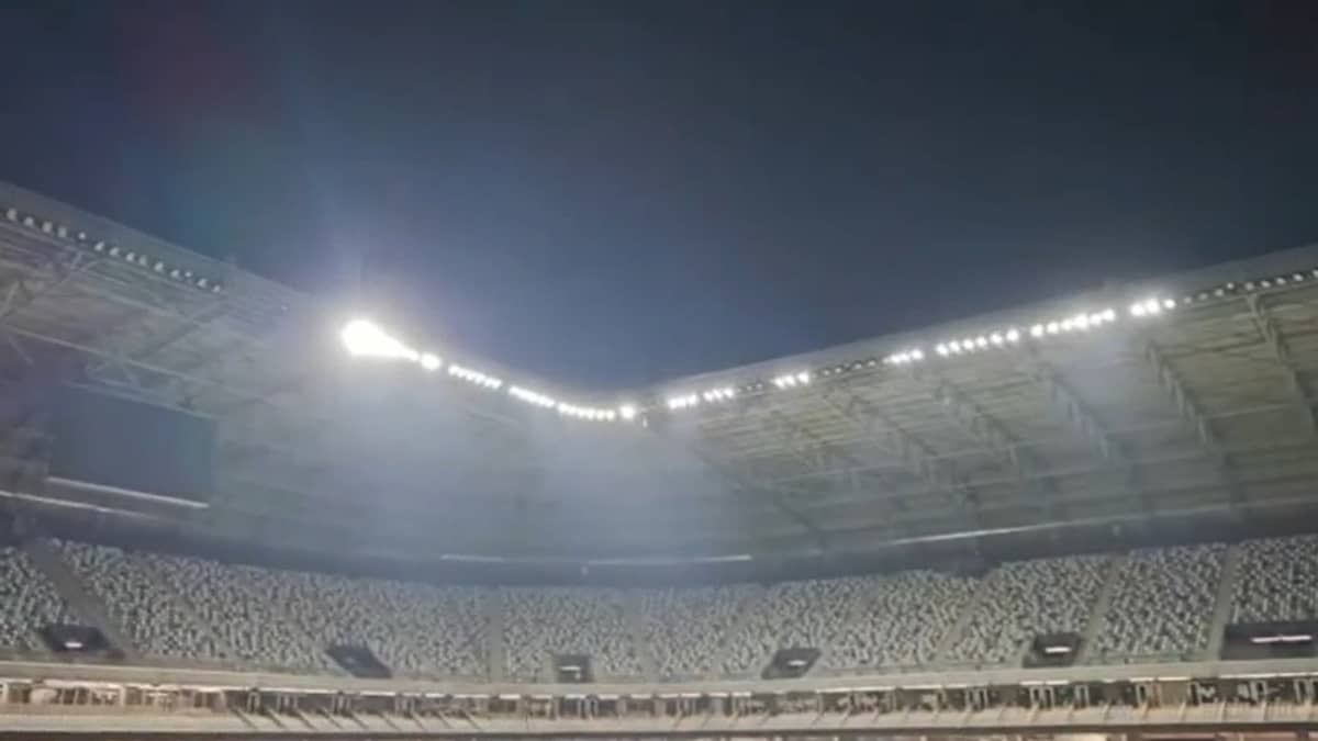 Atlético: Arena MRV passa por primeiro teste de refletores; veja vídeo