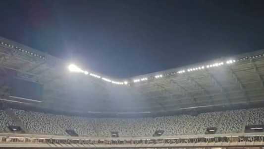 Primeiro quadrante de iluminação esportiva foi testado na Arena MRV