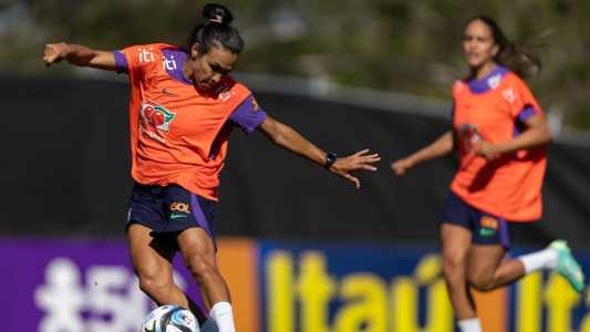 Primeiro treino da Seleção Feminina Principal na Gold Coast