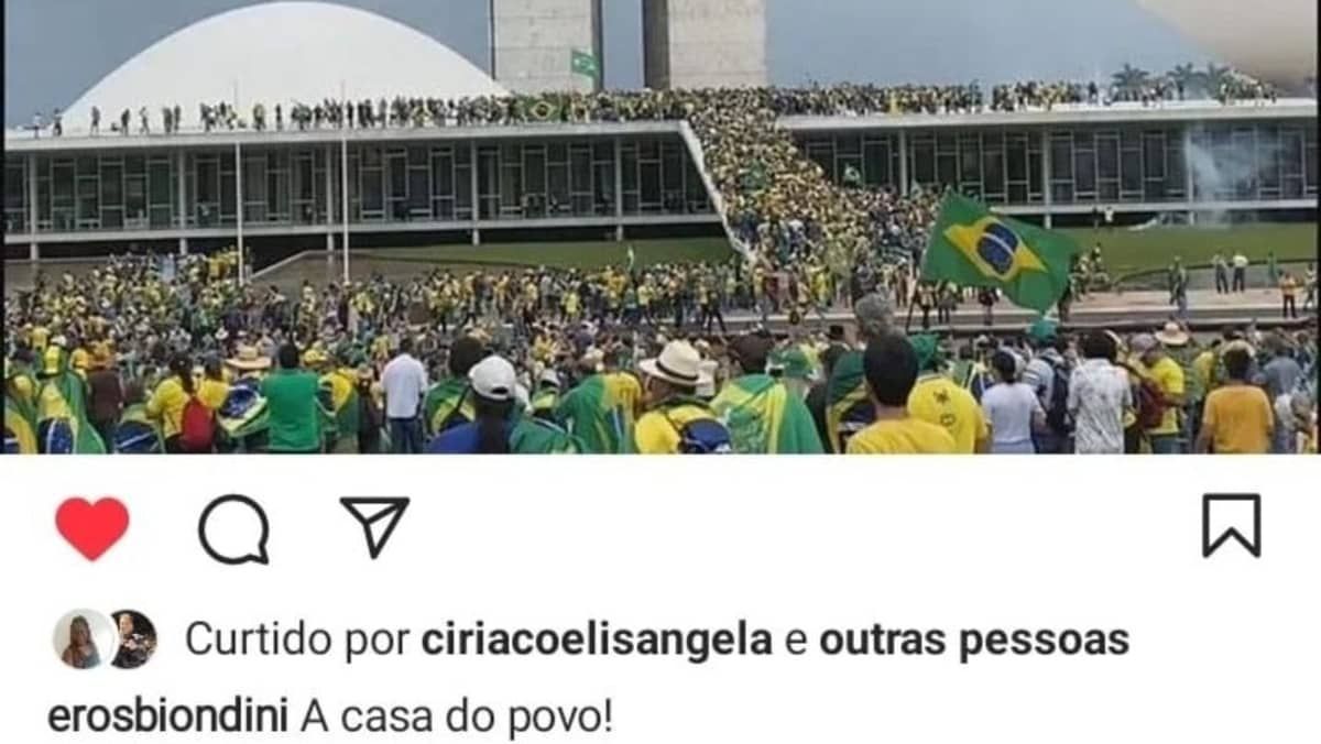 Deputado mineiro explica porque apagou post de apoio a ato bolsonatista em Brasília