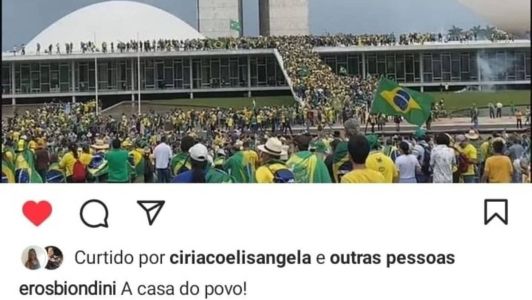 Print de post que havia sido acabado