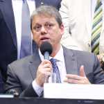 Tarcísio acredita na aprovação da privatização da Sabesp, nesta quarta-feira, em votação na Alesp