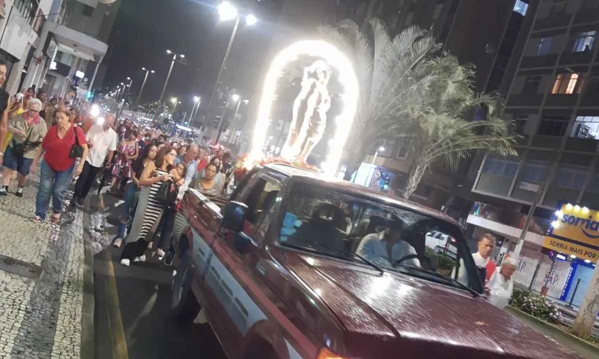  Procissão de São Sebastião afeta trânsito nas principais ruas de Juiz de Fora