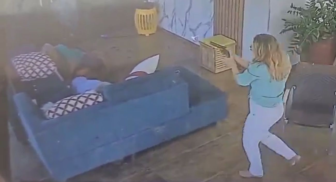 Vídeo: mãe, pai e filho são procurados por executar casal de idosos e balear padre