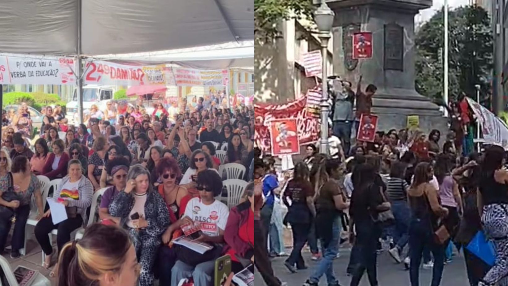 Professores da rede municipal de BH optam por manter greve; veja a data da nova assembleia