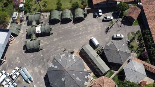 Profissionais da Aeronáutica começaram a atender nesta sexta-feira (27), em Boa Vista