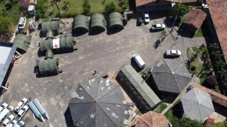 Profissionais da Aeronáutica começaram a atender nesta sexta-feira (27), em Boa Vista